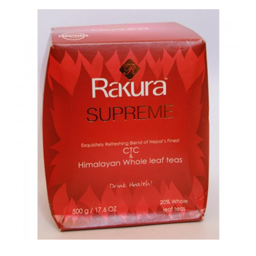Rakura Supreme CTC & Whole Leaf Tea 500 gm